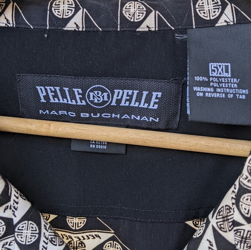 Men's Pelle Pelle by Marc Buchanan Dress shirt size 5xl - Picture 4 of 4